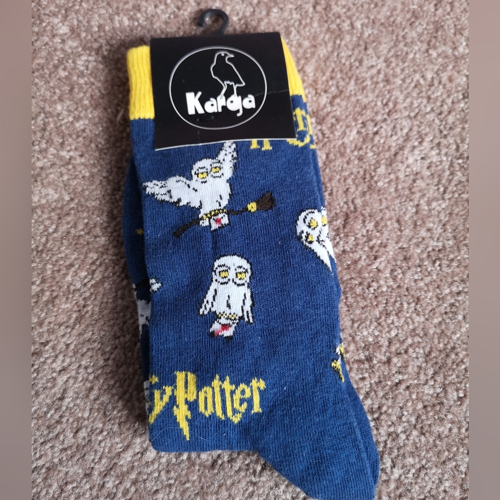 3/$45 Harry Potter Blue and Yellow Socks